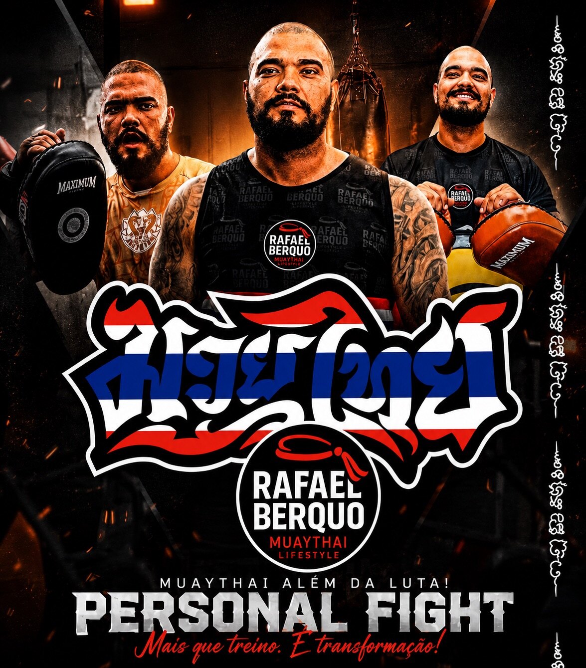 Treino Muay Thai Rafael Berquo
