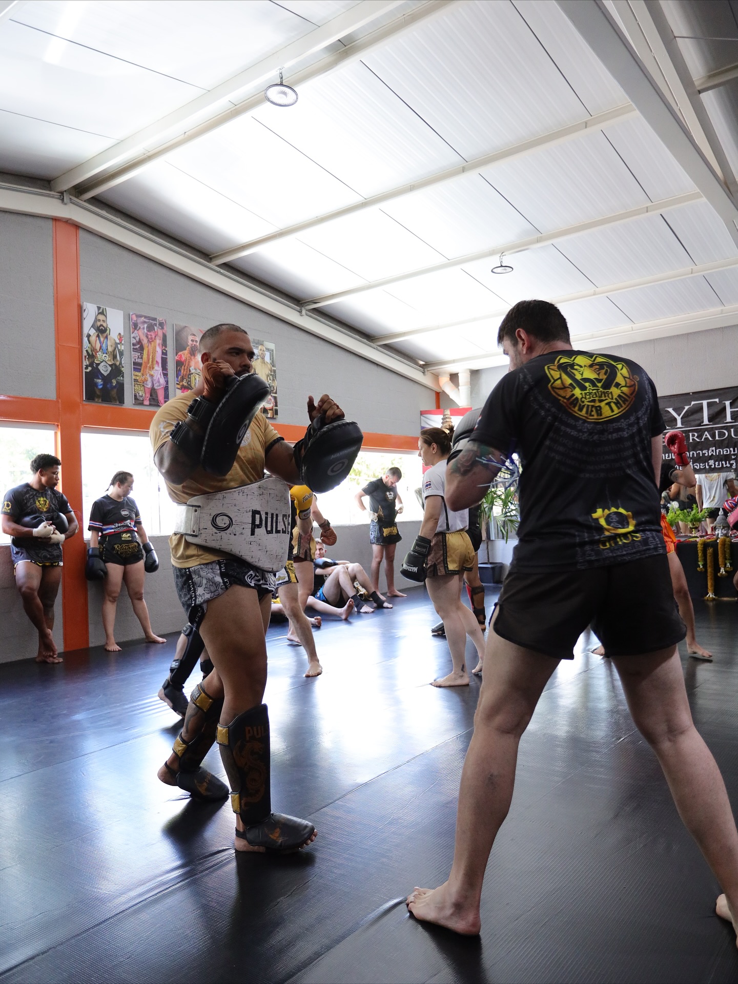 Treino Muay Thai Rafael Berquo