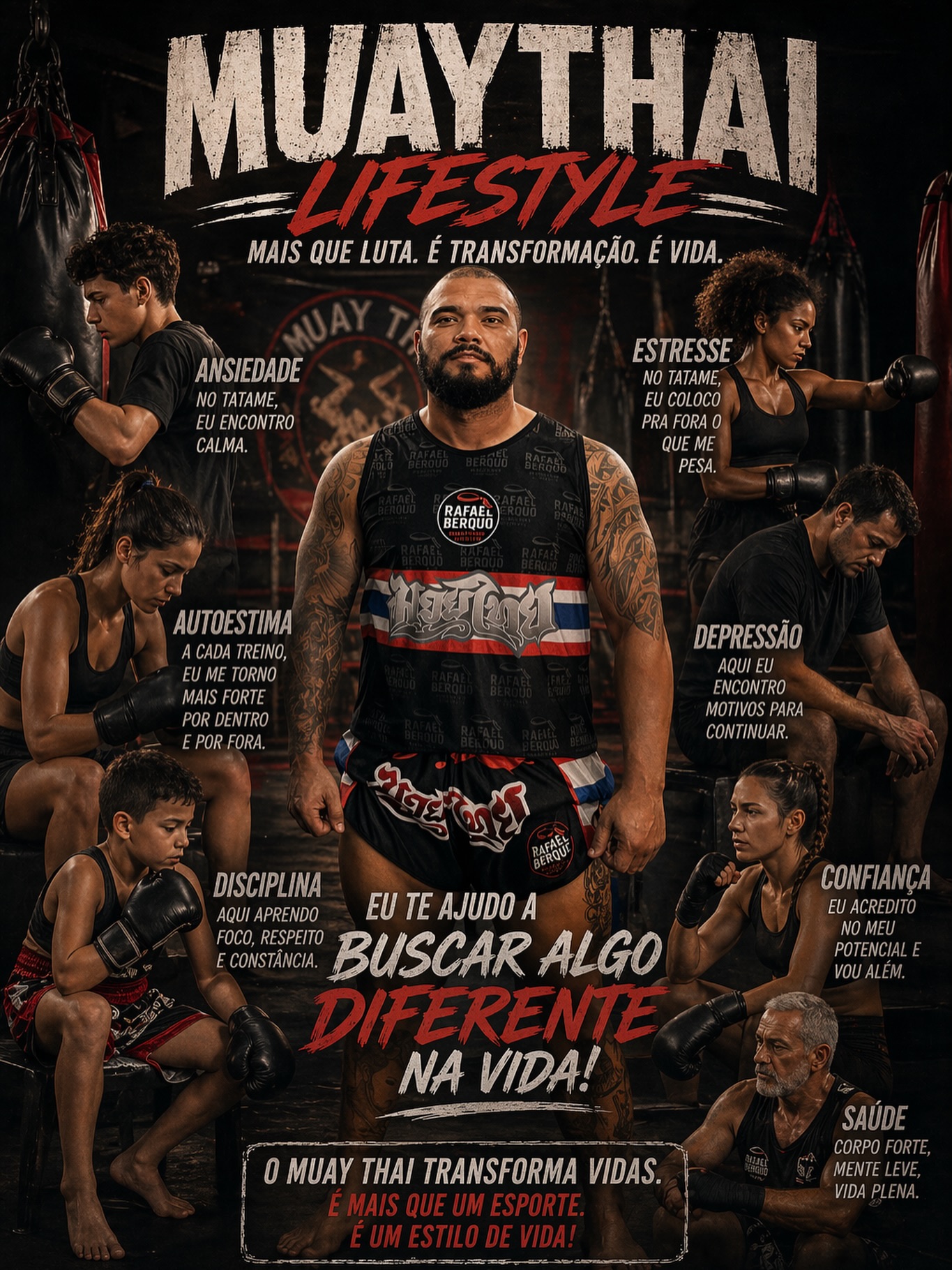 Treino Muay Thai Rafael Berquo