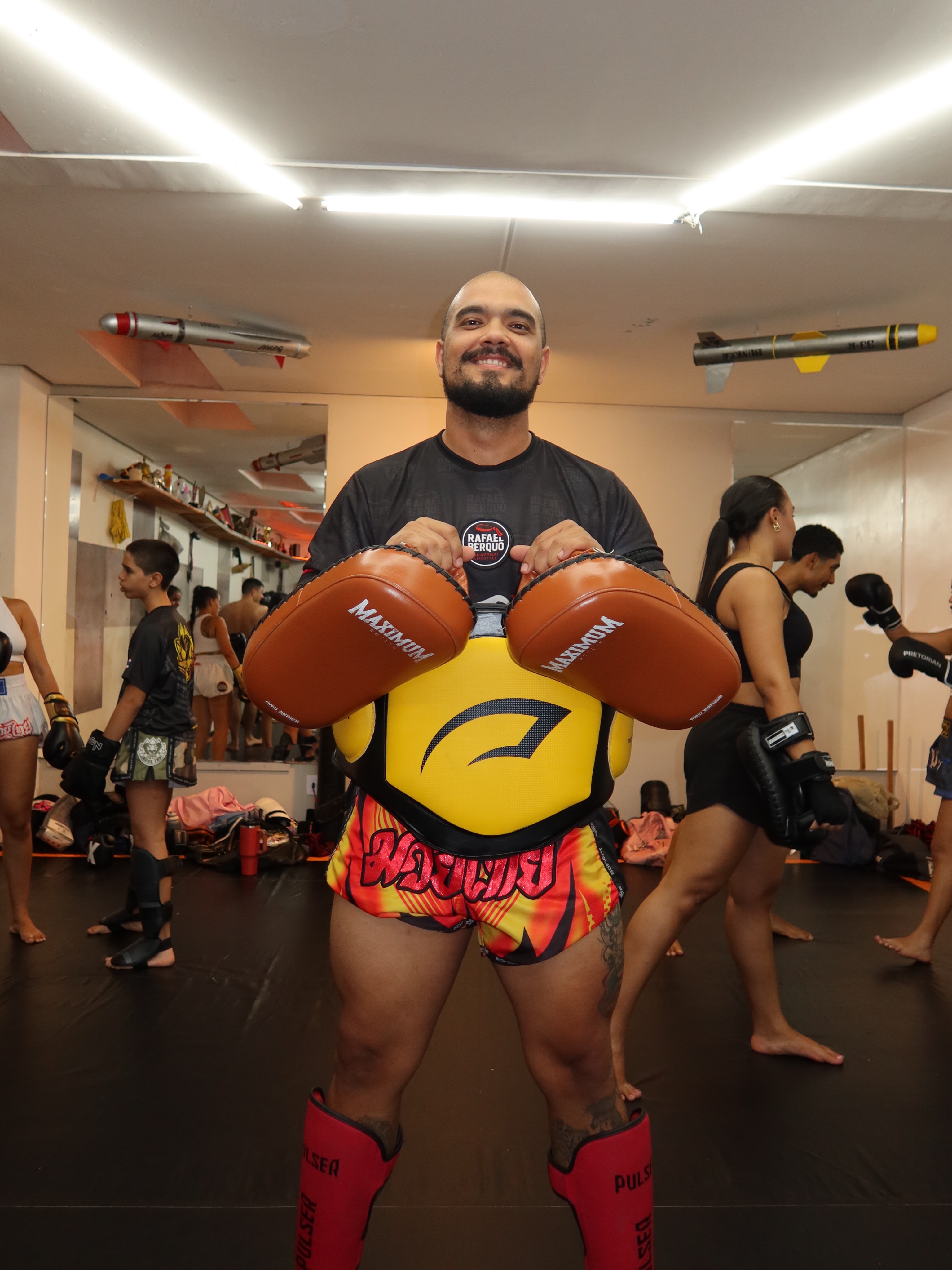 Treino Muay Thai Rafael Berquo