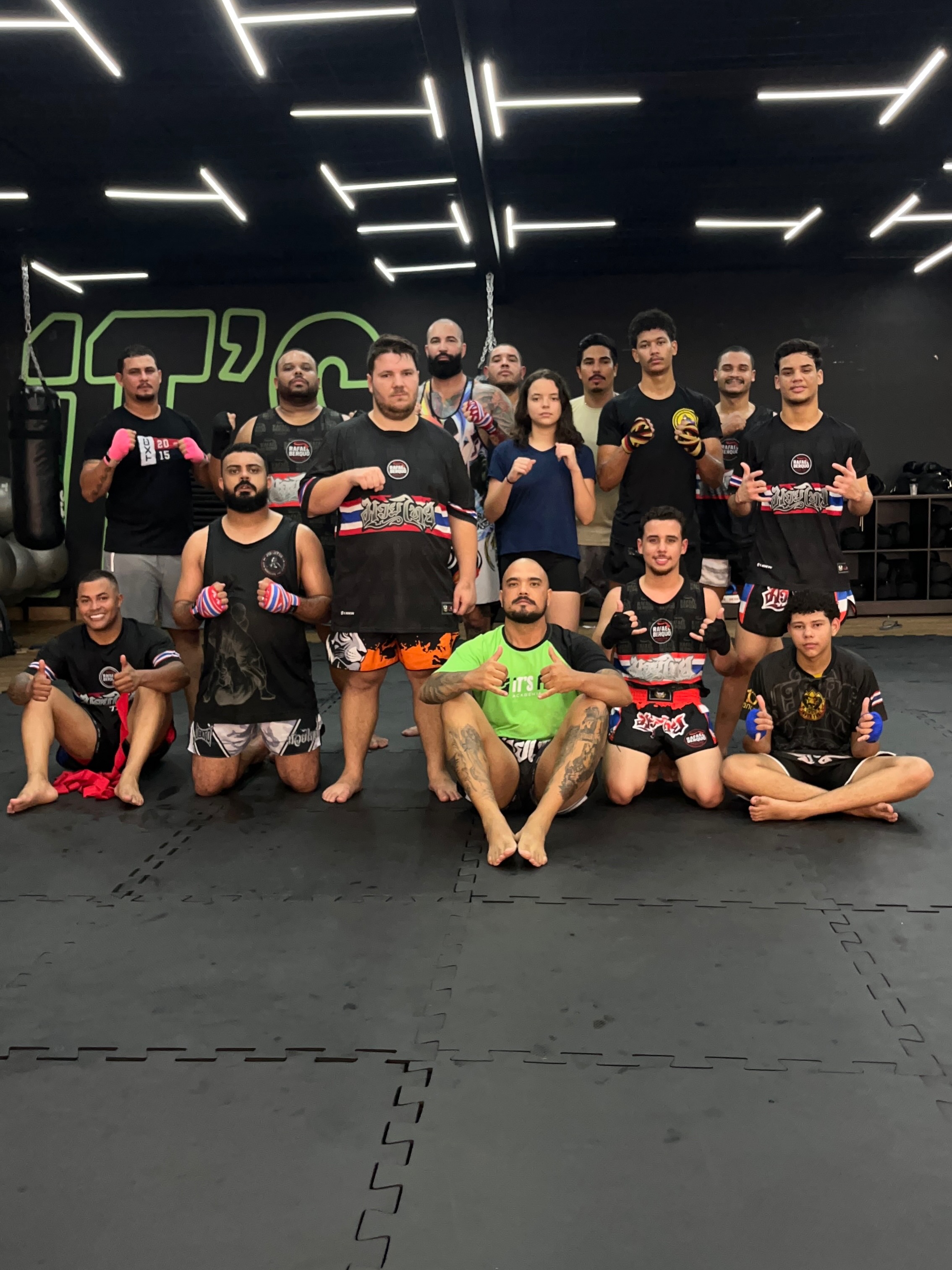 Treino Muay Thai Rafael Berquo